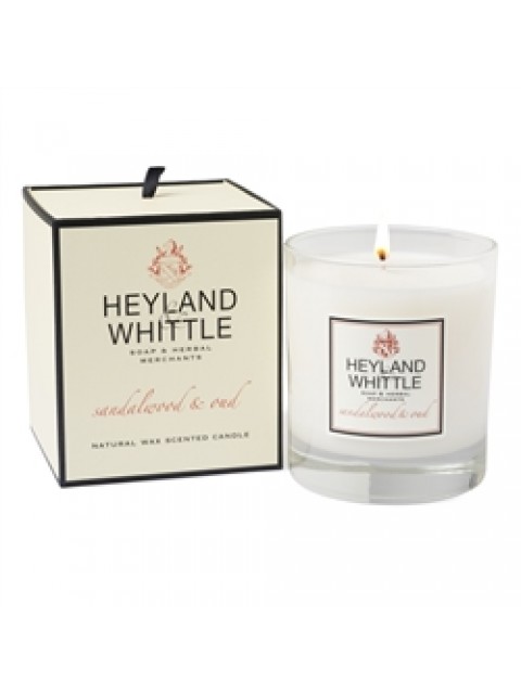 Sandalwood & Oud Candle in a Glass Sandalwood & Oud Candle in a Glass